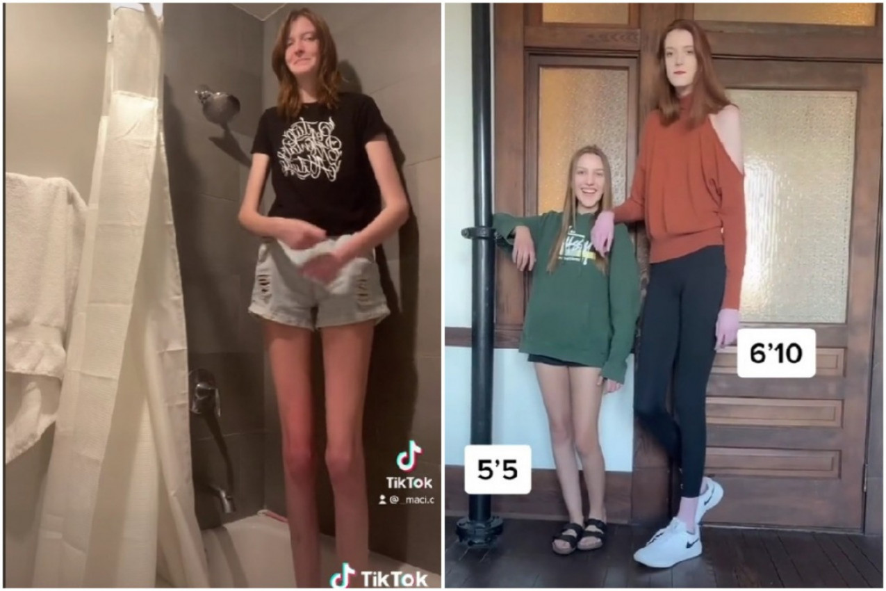 NAJDUŽE NOGE NA SVETU NA SAJTU ZA ODRASLE! Evo šta je otkrila mlada žena visine čak 208 cm! (FOTO)