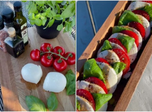 IDEALNO LETNJE JELO U BOJAMA ITALIJANSKE ZASTAVE: Recept za čuvenu Kapreze salatu!
