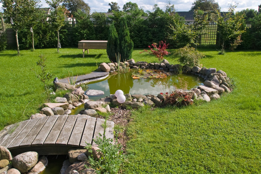 MALI RAJ u dvorištu: Napravite malo dekorativno jezero