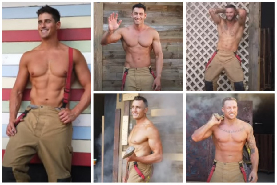 VRELO DA VRELIJE NE MOŽE: Australijski vatrogasci se skinuli za novi kalendar, a zbog poza u kom su pozirali dame su poludele! (FOTO/VIDEO)