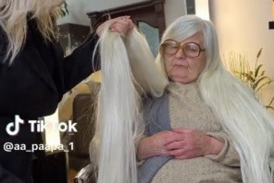 UŠETALA JE U SALON JER SE 90 GODINA NIJE ŠIŠALA: Kada je frizer video šta ima na glavi usledio je šok, pa suze, šta joj je urađeno zapanjilo je sve redom! (VIDEO)