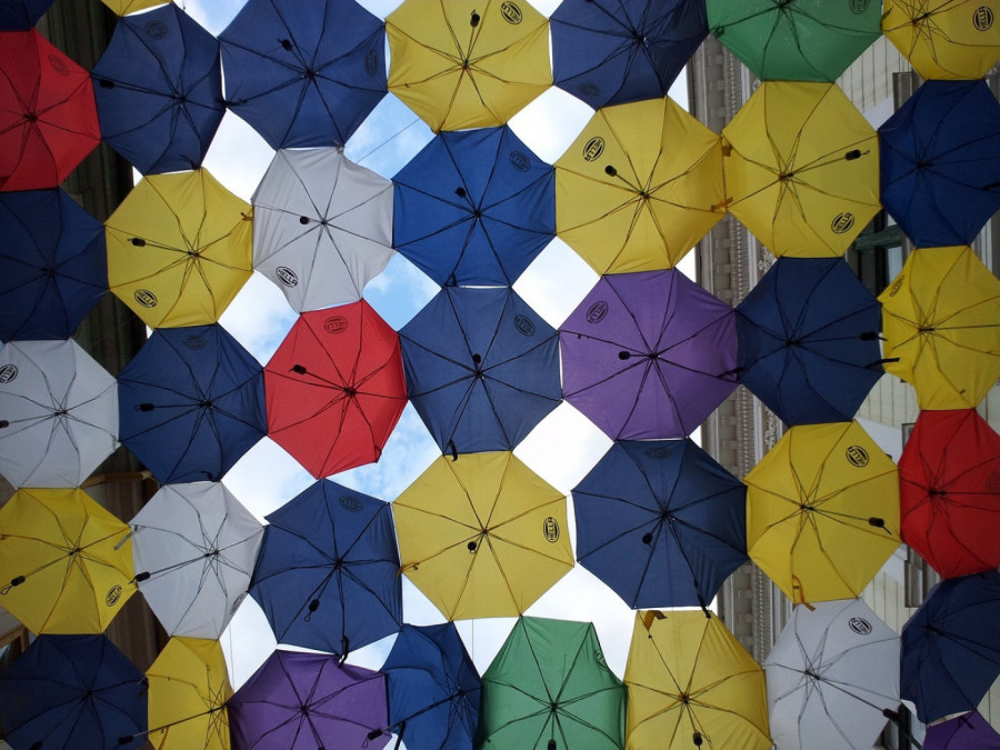 I Temišvar ima svoju ulicu šarenih kišobrana