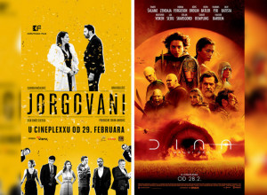 Filmovi o kojima se najviše priča – „Jorgovani" i „Dina: Drugi deo" stižu u Cineplexx bioskope!