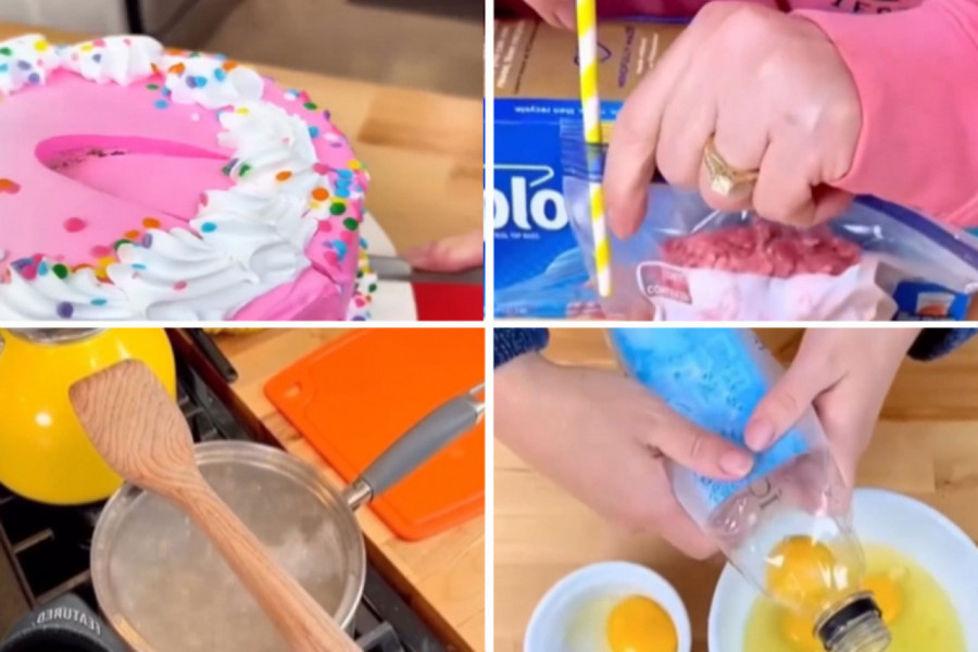 KO BI SE OVOGA SETIO: Poslastičari otkrili tajnu kako da isečete tortu bez noža, a da se ne umažete! (VIDEO)