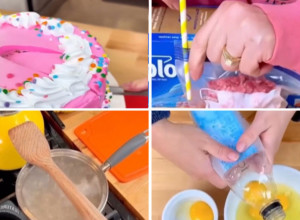 KO BI SE OVOGA SETIO: Poslastičari otkrili tajnu kako da isečete tortu bez noža, a da se ne umažete! (VIDEO)