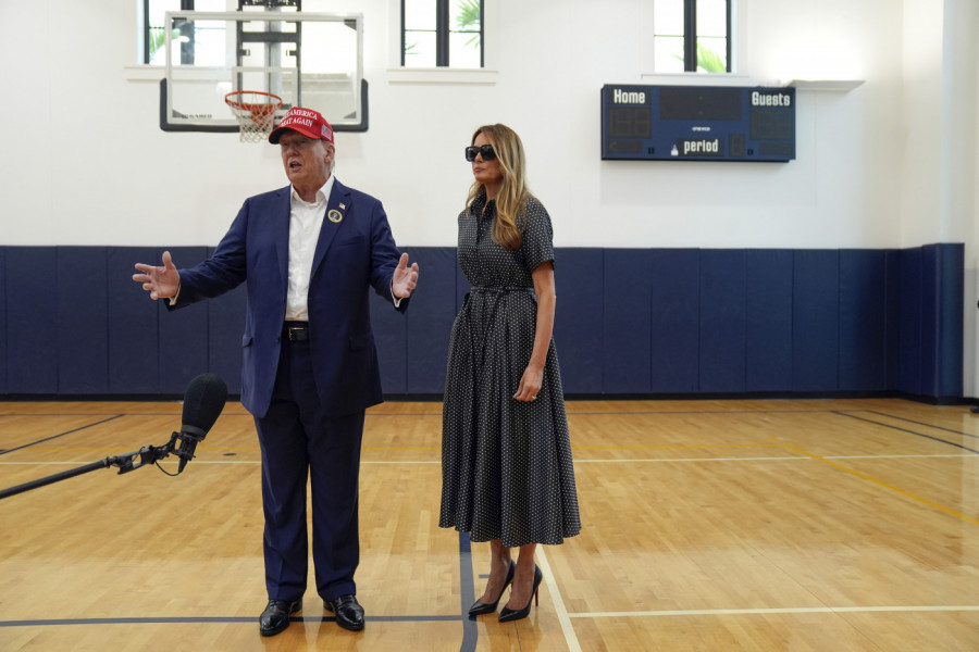 Melanija i Donald Tramp