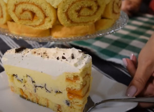 ZA 700 DINARA NAPRAVITE SLATKIŠ ZA CELU PORODICU I GOSTE: Torta od rolata za koju svi traže recept!