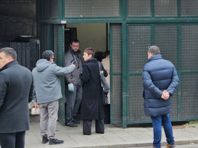 Partnerka pokojnog Milorada ušla je odmah u kapelu