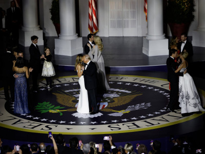 Ples Donalda i Melanija na inauguraciji