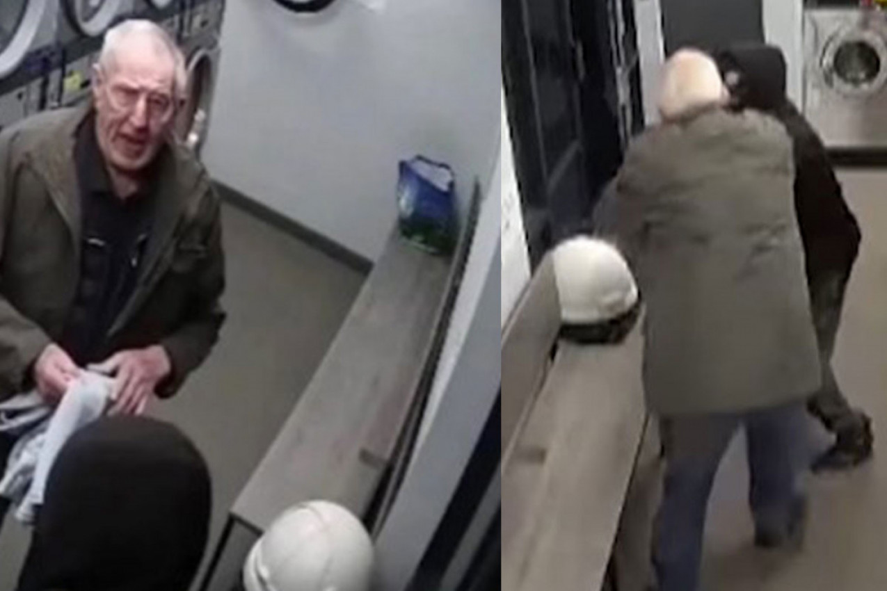 STARAC (84) JE PRAO VEŠ KADA MU SE NEKO PRIKRAO IZA LEĐA: Usledila je borba na život i smrt, a razlog je besraman - kamere su sve snimile! (VIDEO)