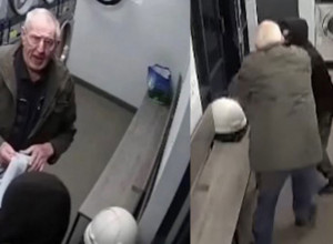 STARAC (84) JE PRAO VEŠ KADA MU SE NEKO PRIKRAO IZA LEĐA: Usledila je borba na život i smrt, a razlog je besraman - kamere su sve snimile! (VIDEO)