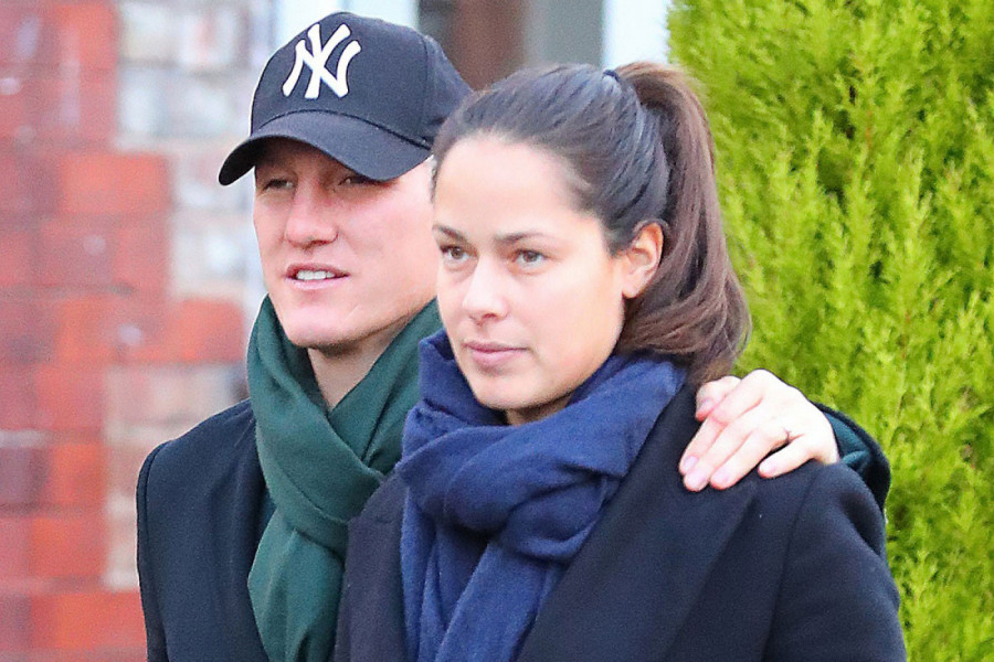 Ana Ivanović i Bastijan Švajnštajger u šetnji
