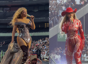 Bijonse ima jedan kamion koji prevozi samo njene kostime za nastupe, a pop zvezda je održala koncert na stadionu u Londonu u okviru turneje "Kauboj Karter“