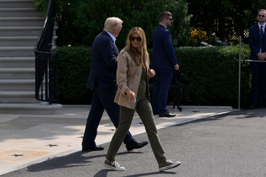 Melanija i Donald Tramp