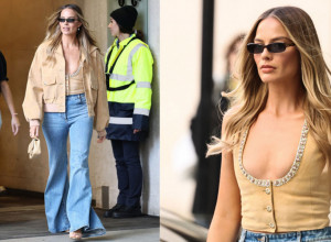 Holivudski glamur u Londonu: Margo Robi u retro fazonu koji osvaja ulice!