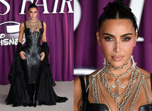 Kim Kardašijan dominirala u uskoj kožnoj haljini na premijeri serije "All’s Fair" u Londonu