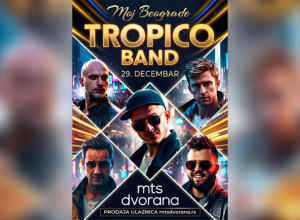 "TROPICO BEND" PONOVO PRED BEOGRAĐANIMA! 29. DECEMBRA U MTS DVORANI